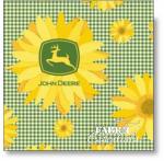 Springs - John Deere - Sunflowers - Green-Yellow - 296036470715